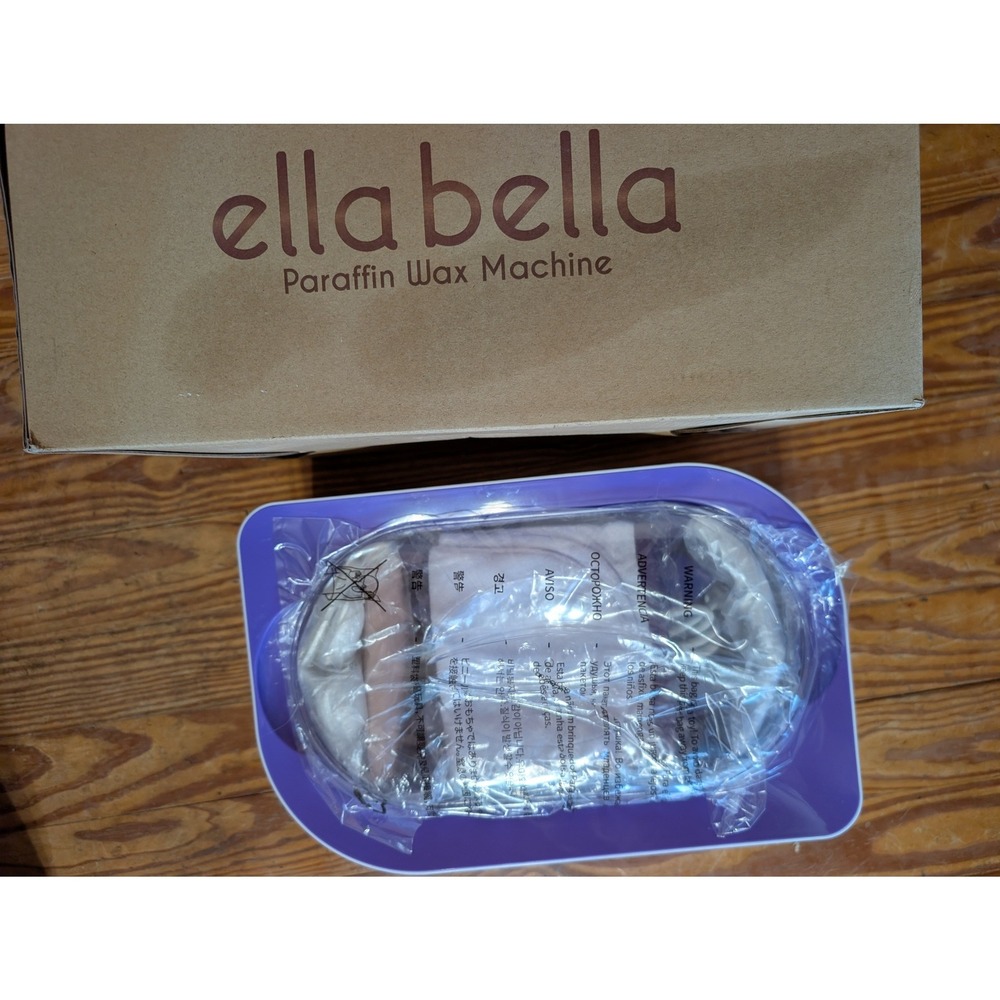 Ella Bella Paraffin Wax Machine FHC-4000A Purple Heat Therapy Aromatherapy Kit